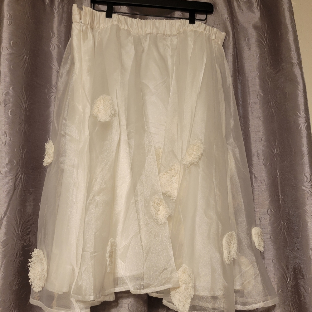 Eloquii Flower Skirt